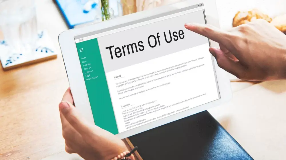 Terms of use